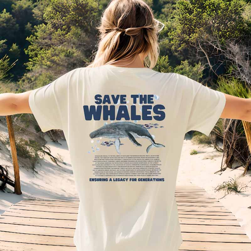 Save the Whales T-Shirt