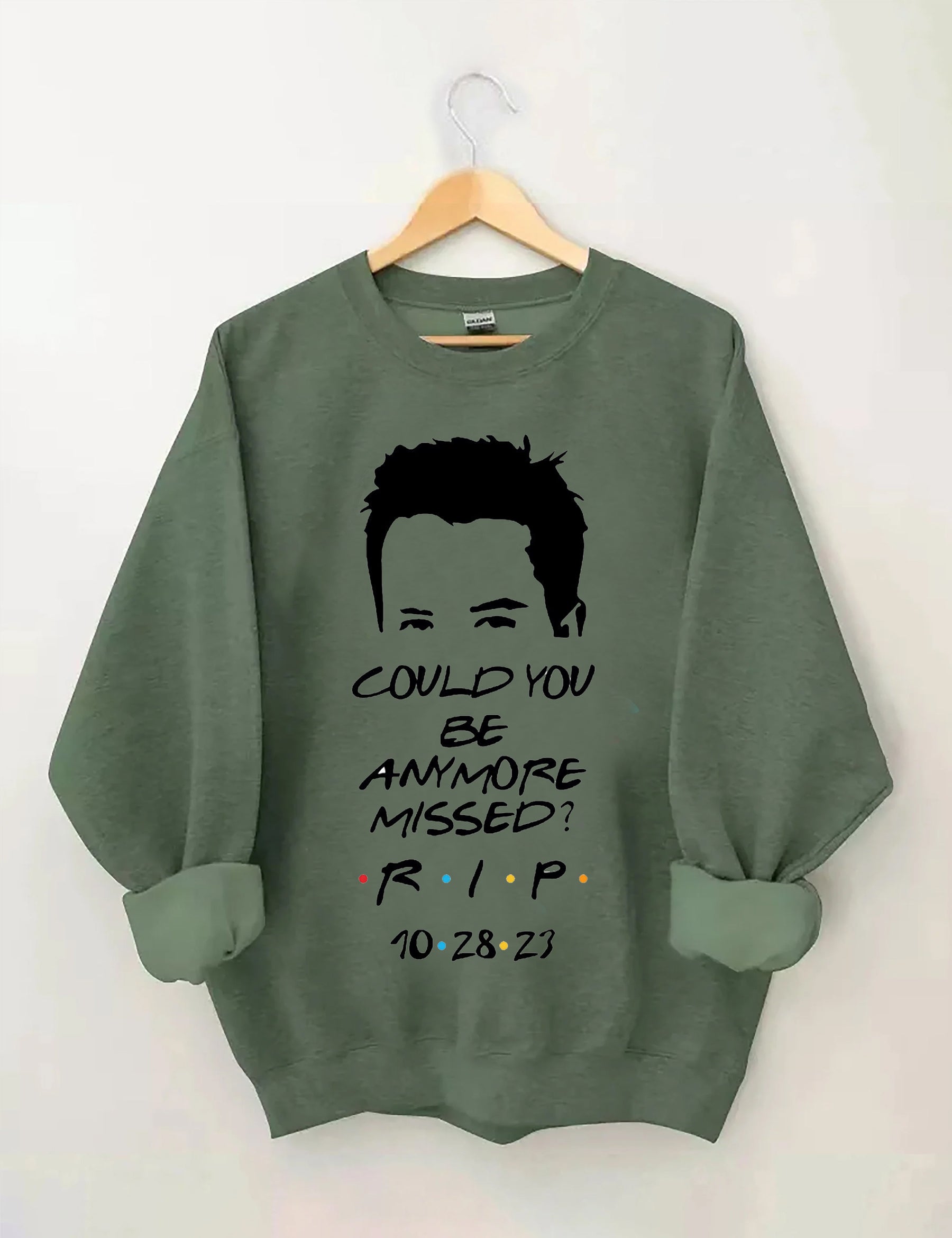 Could You Be Anymore Missed Print Sweatshirt