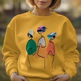 Burning Man Art Sweatshirt