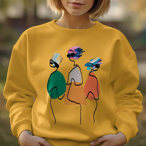 Burning Man Art Sweatshirt