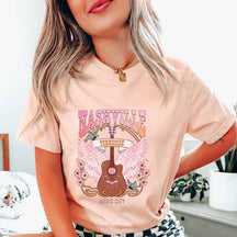Vintage Music City Nashville T-Shirt
