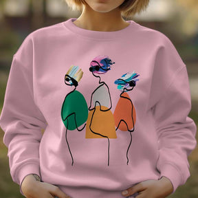 Burning Man Art Sweatshirt