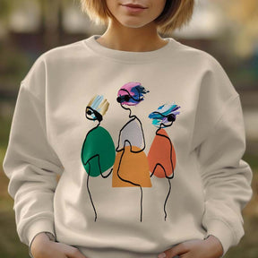 Burning Man Art Sweatshirt