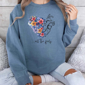 All The Feels Mental Health Sweatshirt