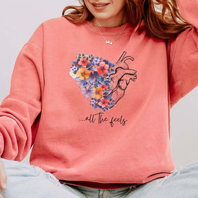 All The Feels Mental Health Sweatshirt