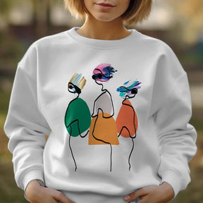 Burning Man Art Sweatshirt