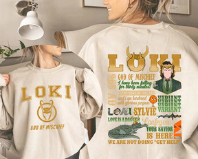 Captain America LOKI Printed Sweatshirt