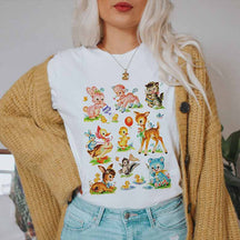 Vintage Baby Animals T-Shirt