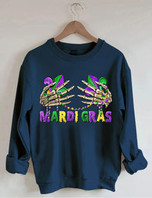 Carnival Skeleton Hand Sweatshirt