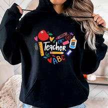 Teacher Heart Hoodie