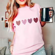 Comfort Colors Water Color Heart T-Shirt