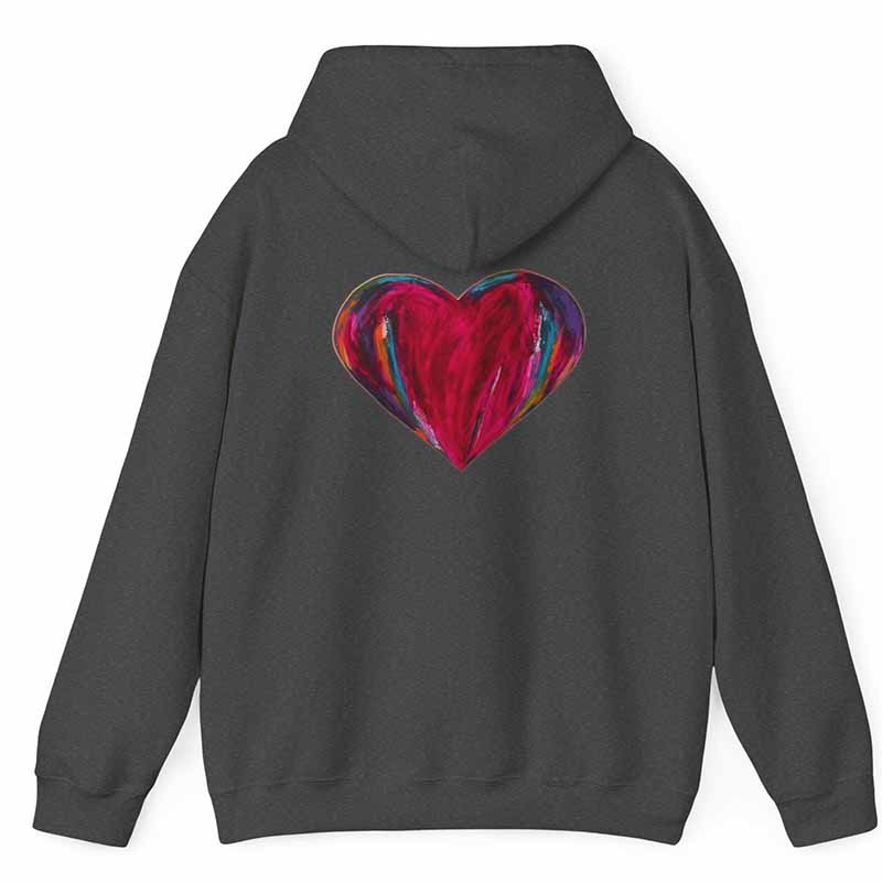 Watercolor Heart Hoodie