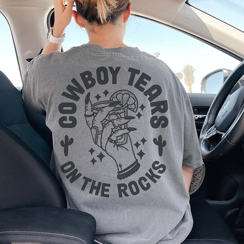 Comfort Colors Oversized Graphic Beer  T-Shirt