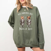 Animal Protection  by Dog MAX&LEO 2 Custom Sweatshirt