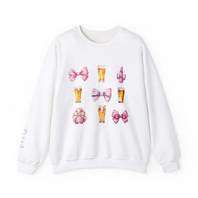 Coquette Style Sweatshirt for Beer Lovers