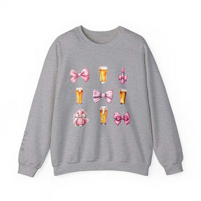 Coquette Style Sweatshirt for Beer Lovers