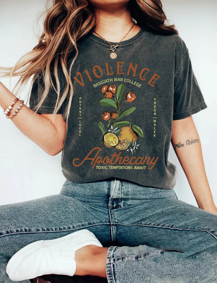 Violet Sorrengail Apothecary T-shirt