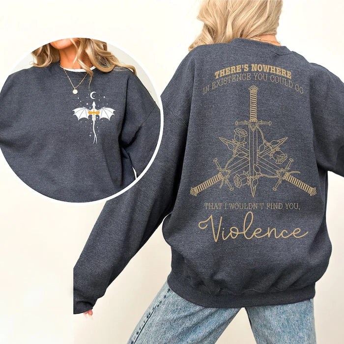 I am the Sky Sweatshirt-Basgiath War College Sweatshirt