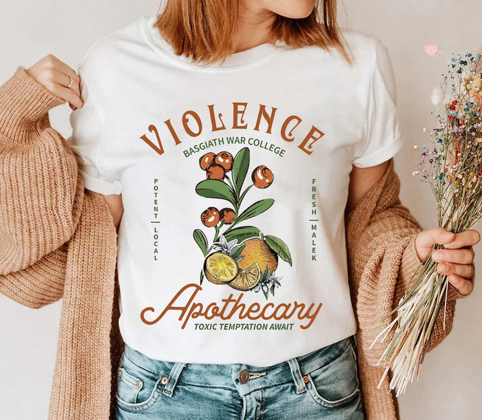 Violet Sorrengail Apothecary T-shirt