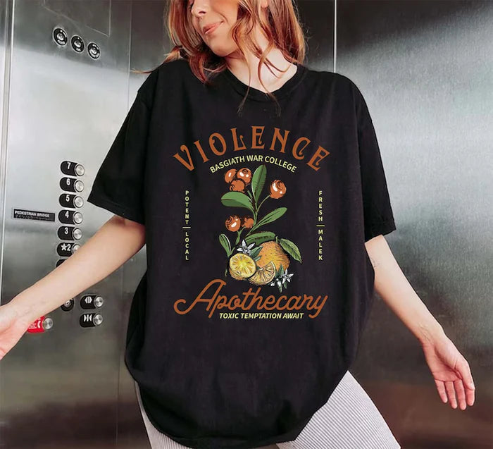 Violet Sorrengail Apothecary T-shirt