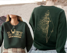Captain America LOKI Double-sided Print Sweatshirt