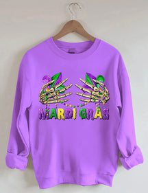 Carnival Skeleton Hand Sweatshirt