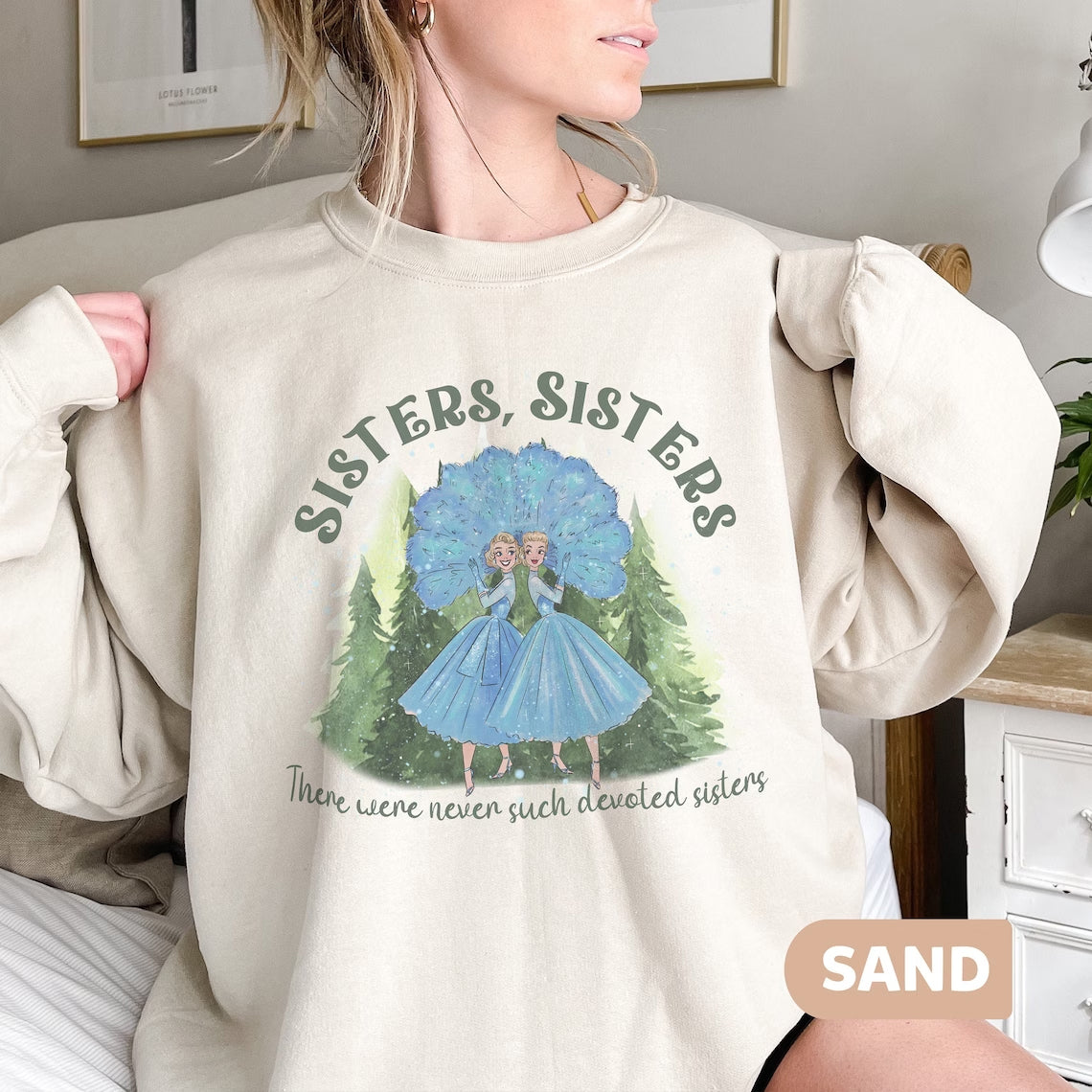 White Movie Christmas Sweatshirt
