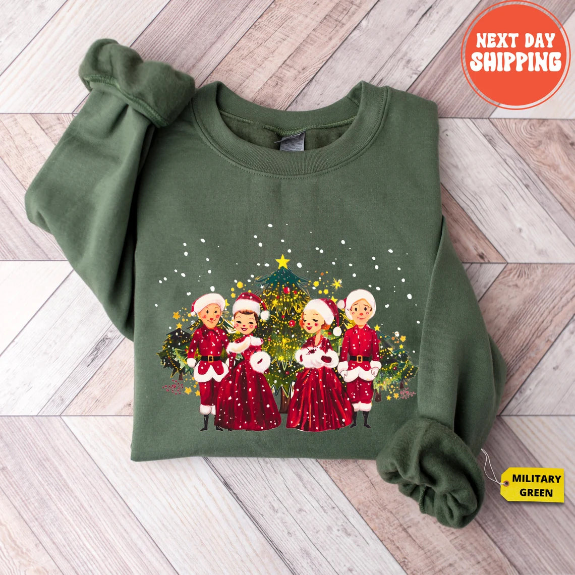 Christmas White Movie 1954 Sweatshirt