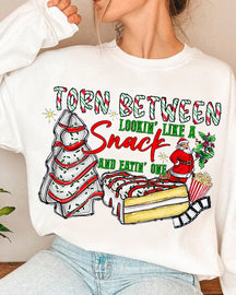 Sandwich Christmas Tree Sweatshirt