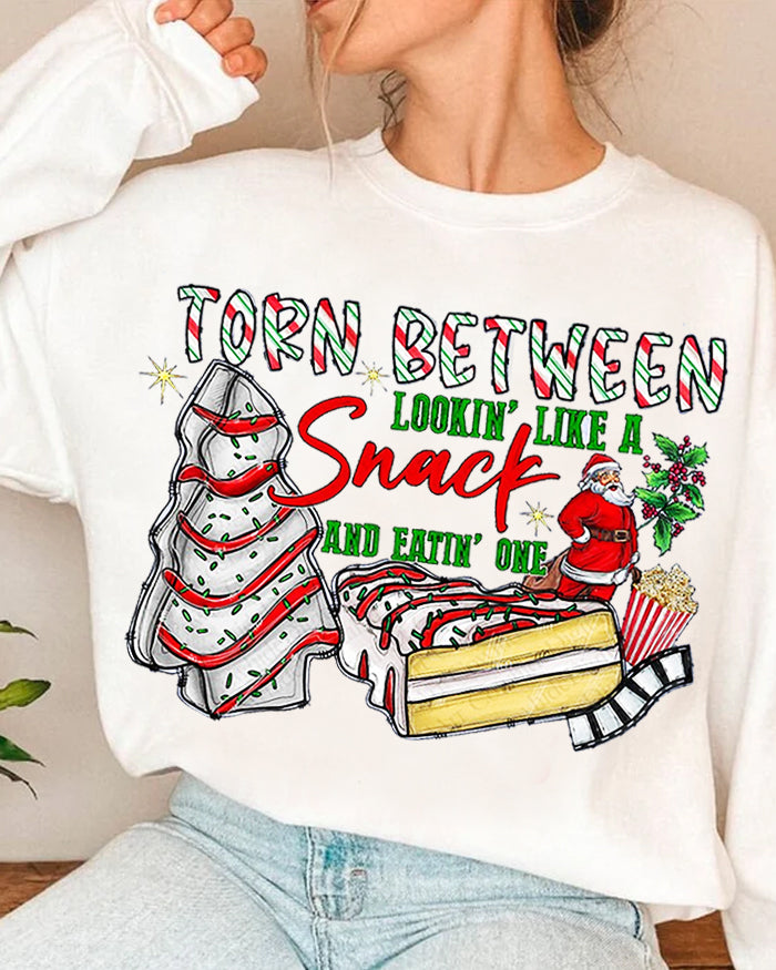 Sandwich Christmas Tree Sweatshirt