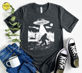 Bigfoot Water Color Print T-shirt