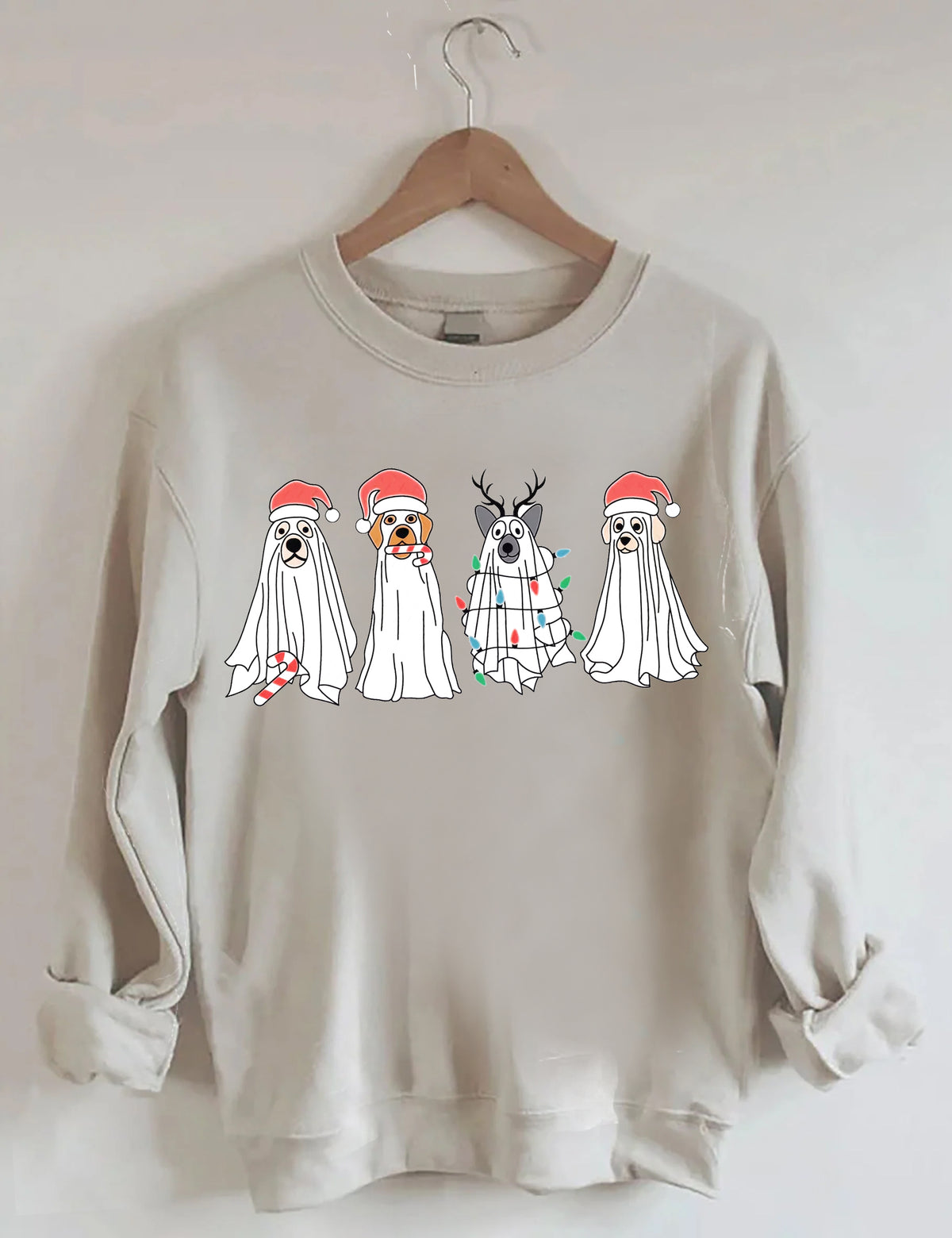 Cute Dog Christmas Sweatshirt