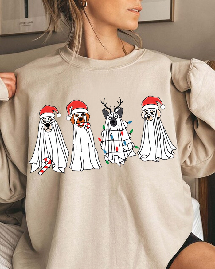 Cute Dog Christmas Sweatshirt