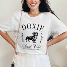 Custom Dachshund And Mini Doxie T-Shirt