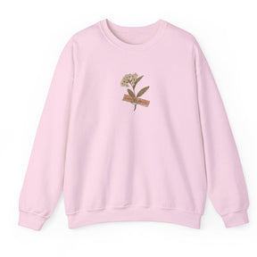 About The Heart Health Flower Sweatshirt