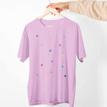 Colorful Hearts Little Hearts T-Shirt