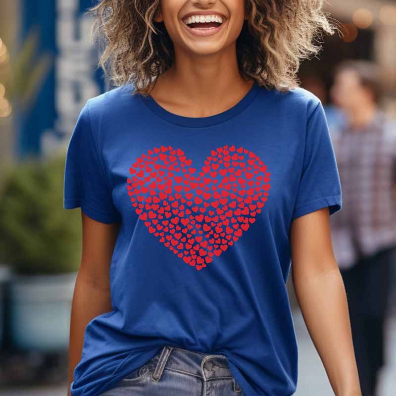 Heart Cute Pink T-Shirt