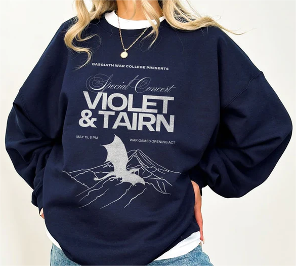 Violet Sorrengail Fourth Wing Sweatshirt