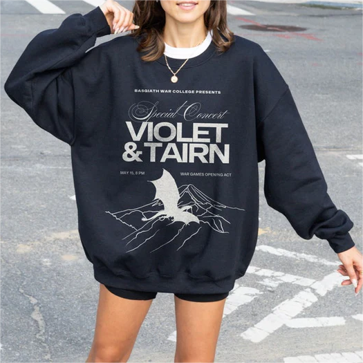Violet Sorrengail Fourth Wing Sweatshirt