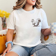 Pocket Squirrel  Comfort Colors Standing Squirrel Animal T-Shirt