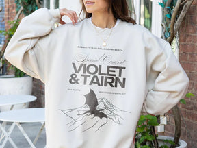 Violet Sorrengail Fourth Wing Sweatshirt