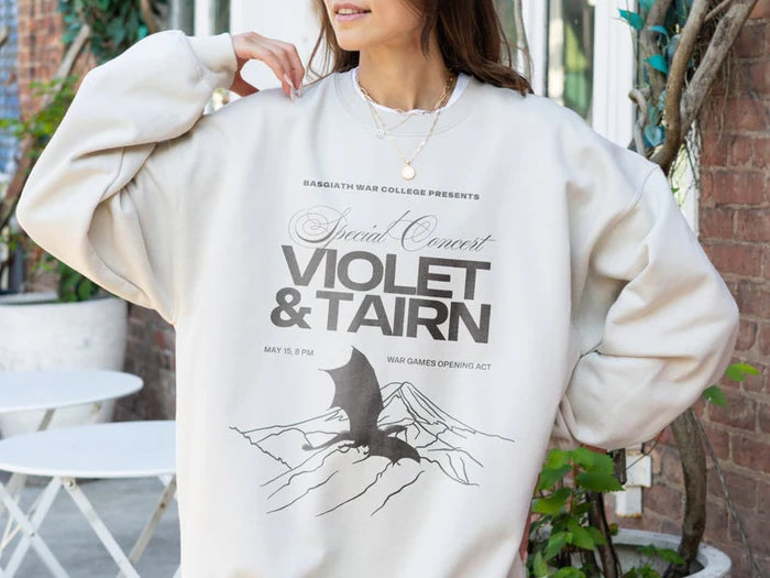 Violet Sorrengail Fourth Wing Sweatshirt