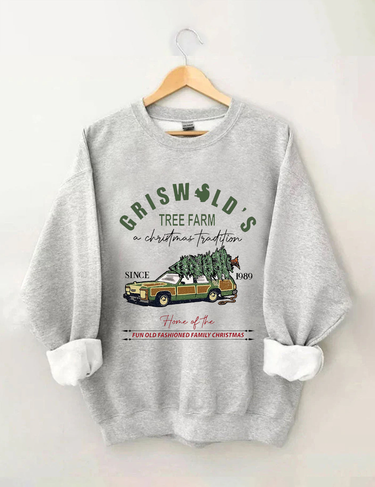Women's Griswold's Tree Farm Since 1989 Sweatshirt