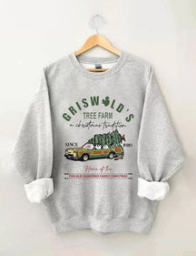 Women's Griswold's Tree Farm Since 1989 Sweatshirt