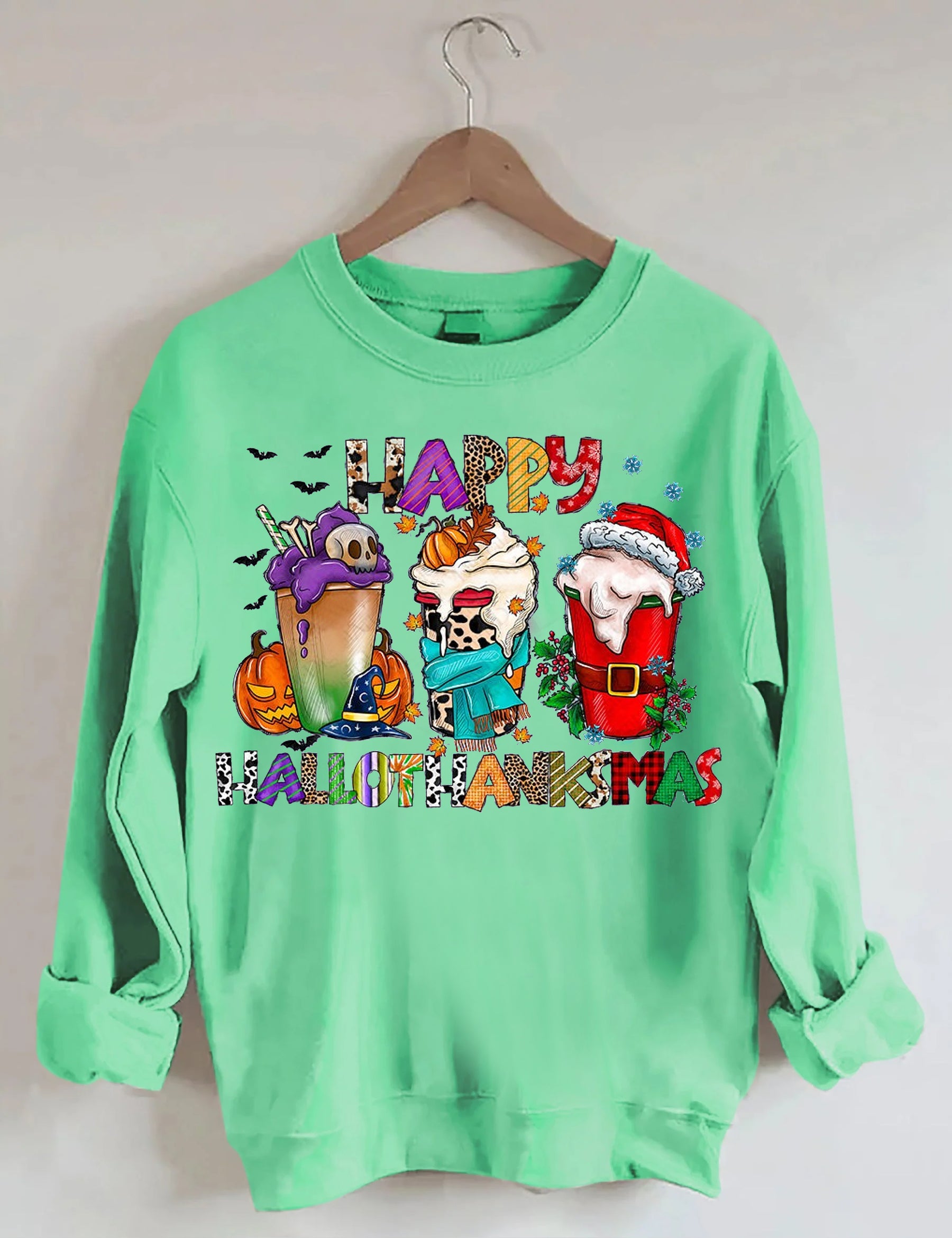 Happy Christmas Coffee Sweatshirt