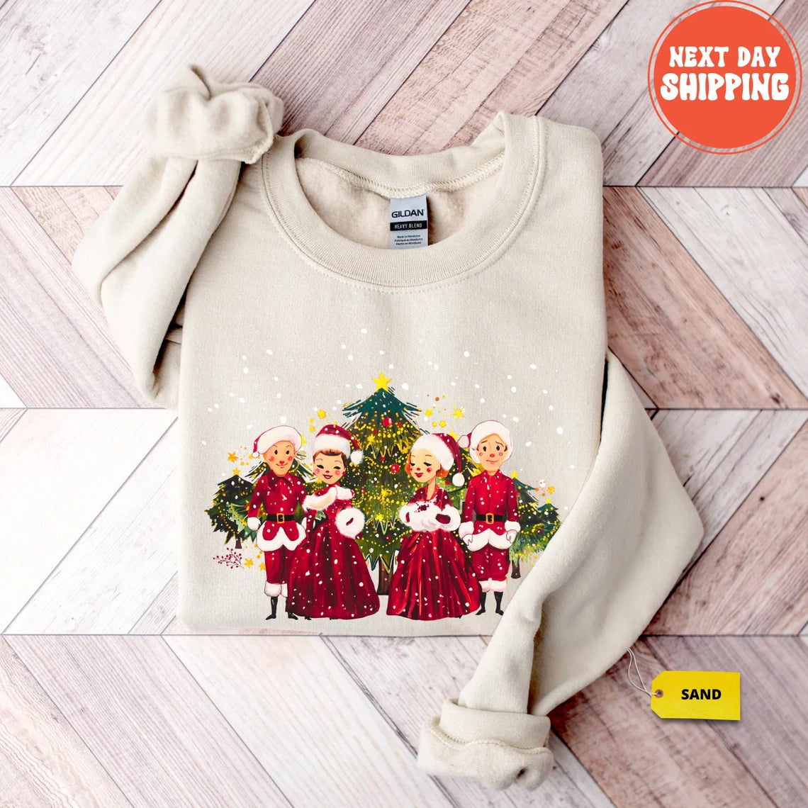Christmas White Movie 1954 Sweatshirt