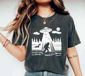 Bigfoot Water Color Print T-shirt