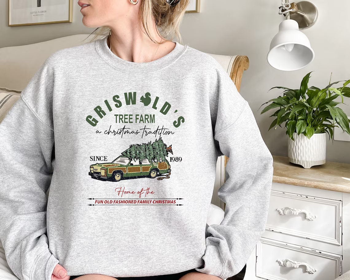 Griswold's Tree Farm Since 1989 Christmas Sweatshirt