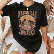 Nashville Tennessee Guitar T-Shirt