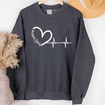 Heart Disease Awareness Sweatshirt